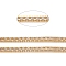 Brass Rhinestone Strass Chains, Rhinestone Cup Chains and Ball Chains, with Spool, Soldered, Long-Lasting Plated, Golden, 5.5x2mm, about 32.8 Feet(10m)/roll