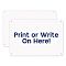 GLOBLELAND 2Pcs Blank Aluminium Sign White Warning Sign Metal Advertising Sign for Home Wall Bar Coffee Shop Decoration Outdoor Indoor, 5x7inch