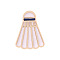 Sports Themed Enamel Pin, Alloy Brooch for Backpack Clothes, Badminton, 16x12mm