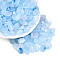 Transparent Acrylic Beads, Mixed Shapes, Two Tone, Light Sky Blue, 10~14.5x7~11x4.5~6mm, Hole: 1.4mm, about 50pcs/20g