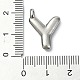 Подвески из нержавеющей стали 304 с защитой от потускнения STAS-U033-02P-Y-3