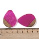 Подвески из смолы и дерева WOOD-F015-07B-3