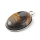 Природные и синтетические Gemstone подвески PALLOY-JF00762-4