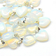 Сердце Opalite подвески X-G-Q371-10-1