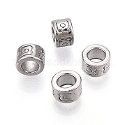 Бусины из нержавеющей стали 304 STAS-V009-09P