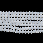 Нити бусин из матового нефрита GLAA-F029-JM4MM-B05