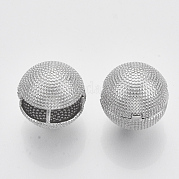 (продажа фабрики ювелирных изделий) серьги-клипсы из латуни KK-T050-051P-NF