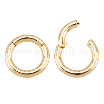 8 шт. латунные застежки-крутилки KK-BC0007-19-1