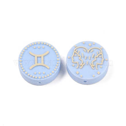 Фокальные бусины из пищевого силикона SIL-Z021-02I-1