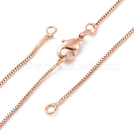 Изготовление цепочек-коробок из латуни толщиной 0.9 мм NJEW-D302-74RG-1