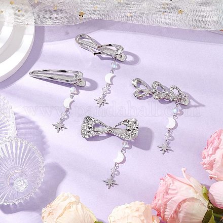 Заколки крокодил из сплава OHAR-JH00045-1