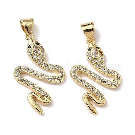 Латунные микро проложить кубического циркония подвески KK-L243-29G-09-1
