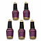 Alloy Enamel Pendants, Light Gold, Cadmium Free & Nickel Free & Lead Free, Bottle, Purple, 26x9.5x3.5mm, Hole: 1.6mm