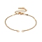 304 Stainless Steel Figaro Chain Bracelet Makings, with 304 Stainless Steel Findings, Golden, 6-1/4 inch(16cm), Hole: 3mm