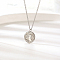Elegant Stainless Steel Lion Pendant Necklace for Women's Daily Wear
