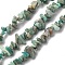 Natural Amazonite Chip Beads Strands, 5~8x5~8mm, Hole: 1mm, about 31inch