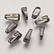 Brass Snap on Bails, Lead Free, Gunmetal, 11x4mm