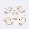 Brass Linking Rings, Long-Lasting Plated, Nickel Free, Real 18K Gold Plated, 40.5x21x1mm, Hole: 11x29.5mm