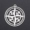 Non-Tarnish 201 Stainless Steel Pendants, Laser Cut, Ring with Star, Stainless Steel Color, 33x30x1mm, Hole: 1.8mm