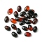 Natural Agate Cabochons, Dyed, Oval, 6x4x2~2.5mm