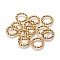 Tibetan Style Linking Rings, Circle Frames, Lead Free, Antique Golden, 19x2mm