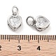 Латунные микро проложить кубического циркония подвески KK-P271-02P-B-3