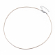 Воском хлопка ожерелье шнура материалы MAK-S032-1.5mm-B15-2