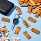 120шт бамбуковые подвески WOOD-PH0002-71-5