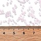 Стеклянные бусины прозрачных цветов SEED-H003-01C-4