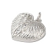 Подвески из латуни и прозрачного циркония с покрытием стойки KK-S372-29P-2