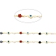 Латунные плоские круглозвенные цепи CHC-C025-02G-2