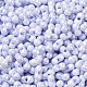 Непрозрачные цвета блестящие стеклянные бусины X1-SEED-B001-01A-11-3