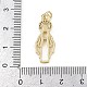 Латунные микро проложить кубического циркония подвески KK-D409-43G-B-3