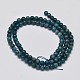 Круглые бусины пряди природного апатита G-K068-01-4mm-2