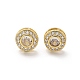 Серьги-гвоздики из циркония X-EJEW-Q015-10G-3
