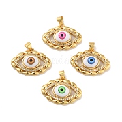 Латунные микро проложить кубического циркония подвески KK-B059-44G
