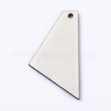 Подвески из натурального дерева WOOD-WH0100-35B-1