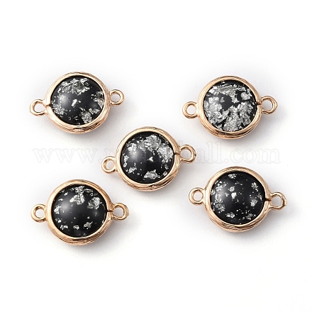 Подвески из искусственного опала из смолы RESI-WH0021-55B-1