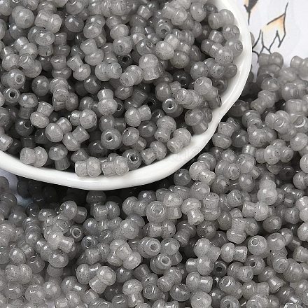 Стеклянные бусины прозрачных цветов SEED-R001-01L-1
