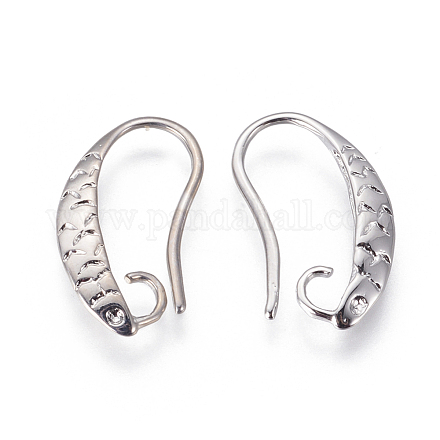 Латунные крючки для сережек KK-E779-03P-1