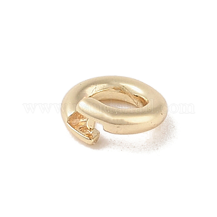 Латунные кольца прыжок открыт KK-S369-01G-01-1