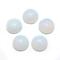 Opalite Cabochons, Half Round, 13.5~14x6~8mm
