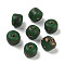 Handmade Lampwork Beads, Column, Dark Slate Gray, 11~13x10~11mm, Hole: 3mm