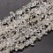 Natural Quartz Crystal Chips Beads Strands, 8~14x4~8x3~6mm, Hole: 1mm, about 15~16 inch