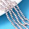 Natural Cultured Freshwater Pearl Beads Strands, Potato, Grade 2A+, Rosy Brown, 3.8~4.2mm, Hole: 0.6mm, about 85~86pcs/strand, 13.31~13.5''(33.8~34.3cm)