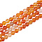 OLYCRAFT About 190pcs 4mm Natural Carnelian Beads Natural Round Carnelian Stone Beads Carnelian Beads 1mm Hole Round Gemstone Beads Loose Spacer Bead for Bracelet Necklace Jewelry Making