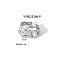 Geometric Stainless Steel Open Cuff Rings with Irregular High-end Feel, Stainless Steel Color, Inner Diameter: 17mm