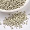MIYUKI Delica Beads, Cylinder, Japanese Seed Beads, 11/0, (DB0335) Matte Galvanized Silver, 1.3x1.6mm, Hole: 0.8mm, about 100000pcs/500g