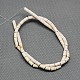 Синтетических нитей бирюзовые бусы TURQ-G120-3x5mm-12-2