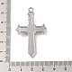 Подвески со стразами из сплава и смолы FIND-M021-01P-3
